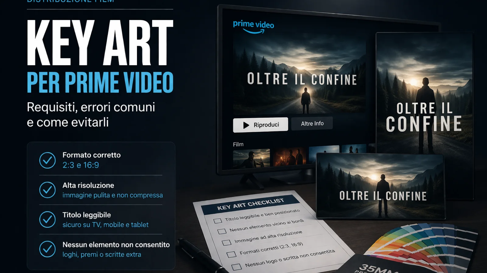 Key art per Prime Video: requisiti e errori da evitare